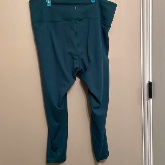 NWOT Old Navy Dark Teal Activewear Legging in XXL - Picture 3 of 4
